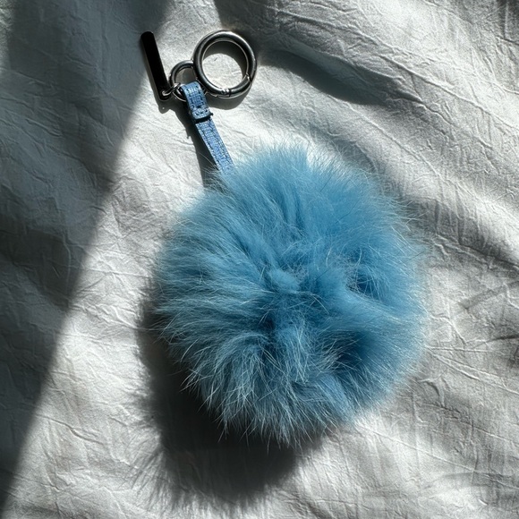 Fendi light blue Pom Pom - Picture 4 of 6